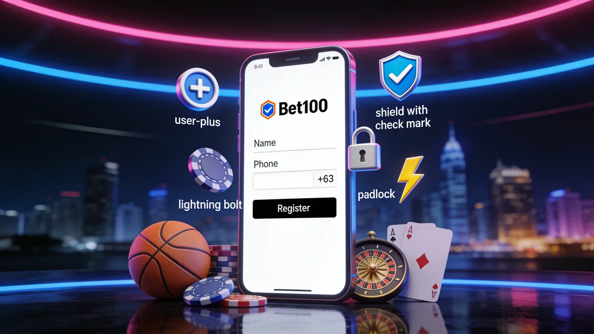 bet100 in the Philippines — How to Register on bet100 in the Philippines